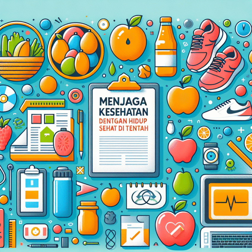 Menjaga Kesehatan dengan Poster Kreatif: Ajakan Hidup Sehat di Tengah