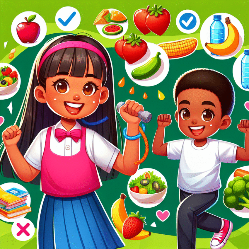 Meningkatkan Kesehatan Anak SD Melalui Poster Hidup Sehat
