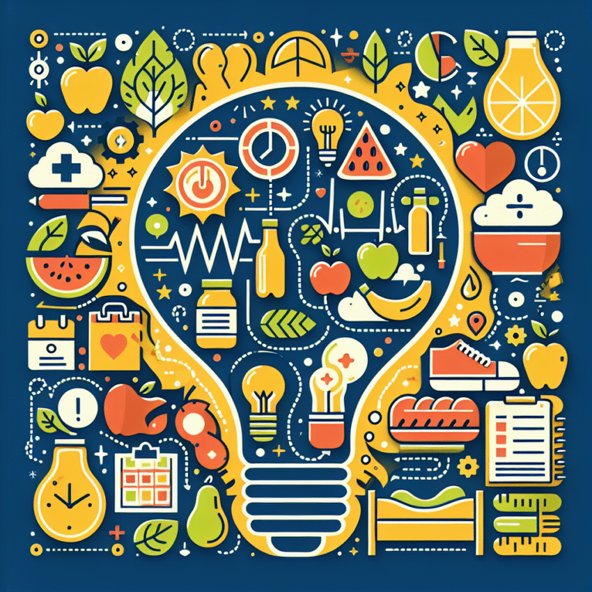 Ide Kreatif untuk Poster Gaya Hidup Sehat yang Mudah Digambar