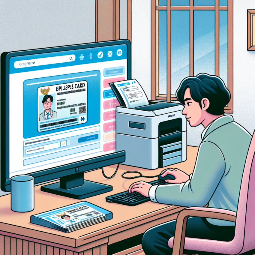 Langkah-langkah Mudah untuk Mencetak Kartu BPJS Sendiri secara Online
